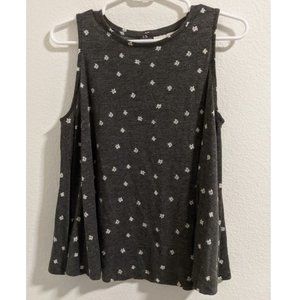 LOFT Button-Back Tank Sz XS